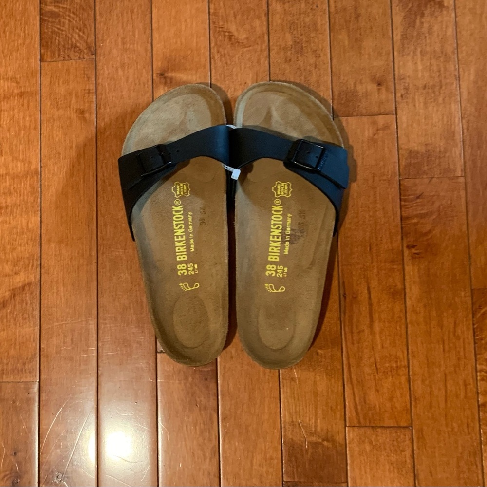 Birkenstock Black Madrid Sandals
